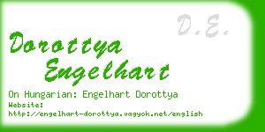 dorottya engelhart business card